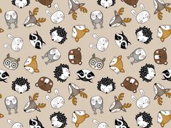 Zdjęcie Gekkofix Okleina Forest Animals 45x200 - Dąbrowa Tarnowska