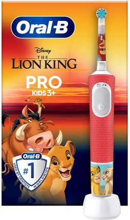 Szczoteczka elektryczna Oral-B Vitality Pro 103 Król Lew + Dodatki - zdjęcie 3
