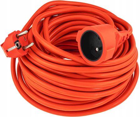 PRZEDŁUŻACZ OGRODOWY DO LAMPEK BUDOWLANY GRUBY POJEDYŃCZY SZNUR 3X1,5MM 20M - zdjęcie 3