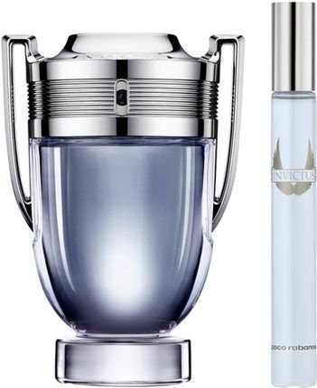 Paco Rabanne Invictus zestaw - woda toaletowa 100 ml + woda toaletowa 10 ml - zdjęcie 2