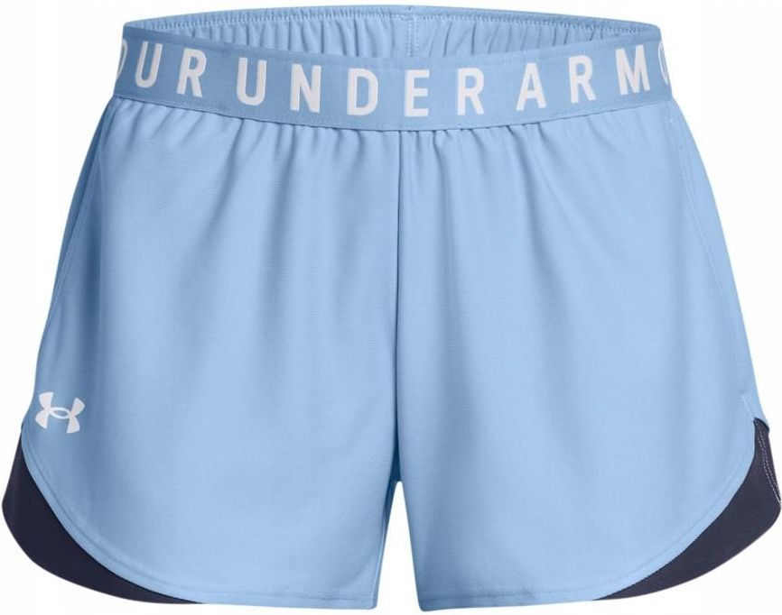 Damskie Spodenki Treningowe Under Armour Play Up Shorts 3 0 Niebieskie