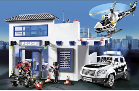 Playmobil 71602 Act!On Heroes Posterunek Policji - zdjęcie 2