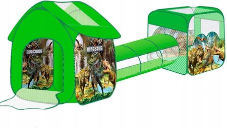 Lean Toys Plac Zabaw Dla Dzieci 3W1 Namiot Iglo Basen Dinozaury - zdjęcie 2