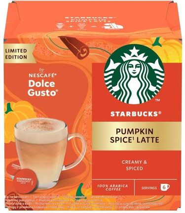 Starbucks Kapsułki Nescafé Dolce Gusto Pumpkin Spice Latte 12szt. - zdjęcie 3