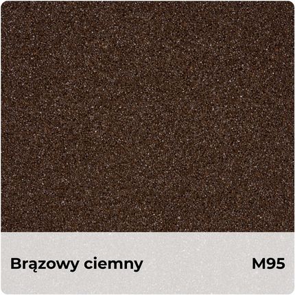 Bez Marki Tynk Mozaikowy 2x12,5kg + Grunt 3kg Ciemny Brąz M95 Brąz 6,5m2 - zdjęcie 3