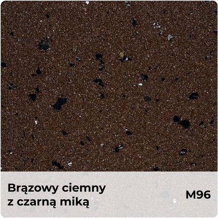 Q-Cover Tynk Mozaikowy 3x12,5kg + Grunt 3kg Ciemny Brąz/Czarna Mika M96 10m2 - zdjęcie 5
