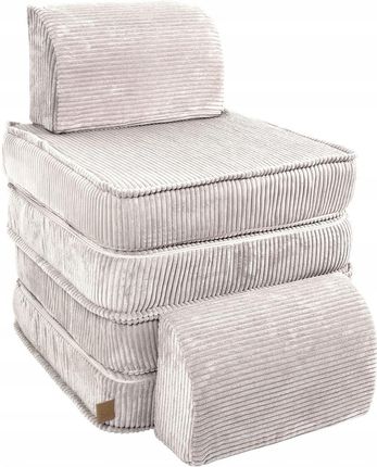 Meowbaby Pocket Sofa Basic Aesthetic Ecru - zdjęcie 3