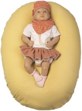 Hi Little One Pokrowiec Na Kokon Gniazdko Bio Bawełna Kangoo Mustard - zdjęcie 3