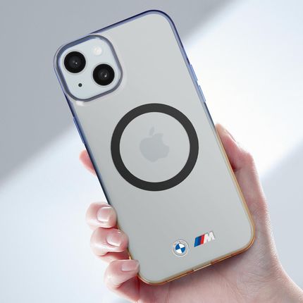 Bmw Etui Gradient Bumper Magsafe Na Iphone 15 14 13 Szare - zdjęcie 2