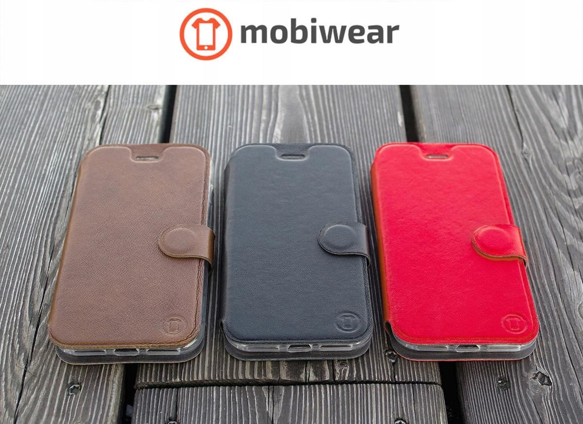 Mobiwear Etui Skóra Nat Do Huawei Honor Magic6 Pro Etui na telefon