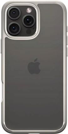 Spigen Etui Ultra Hybrid Do Apple Iphone 16 Pro Przezroczysto-Beżowy - zdjęcie 6