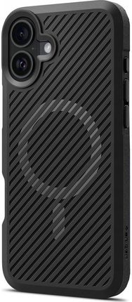 Spigen Etui Core Armor Mag Magsafe Do Apple Iphone 16 Czarny Matowy - zdjęcie 2