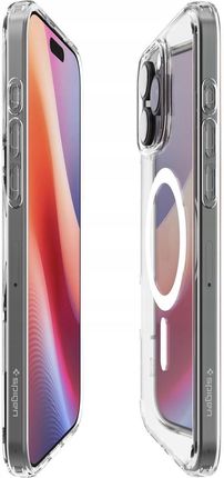 Spigen Etui Ultra Hybrid Mag Magsafe Do Apple Iphone 16 Pro Max Biały - zdjęcie 3