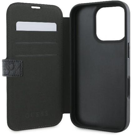 Guess Gubkp16L4Gmggr Iphone 16 Pro 6 3 Czarny Black Book 4G Metal Logo - zdjęcie 5