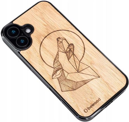 Bewood Drewniane Etui Do Iphone 16 Plus Wilk Dąb - zdjęcie 4