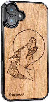 Bewood Drewniane Etui Do Iphone 16 Plus Wilk Dąb - zdjęcie 3