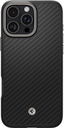 Spigen Etui Enzo Aramid Mag Do Magsafe Iphone 16 Pro Max Czarno Beżowe - zdjęcie 4