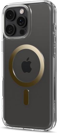 Spigen Etui Ultra Hybrid Mag Do Magsafe Iphone 16 Pro Przezroczysto Złote - zdjęcie 6