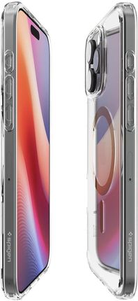 Spigen Etui Ultra Hybrid Mag Do Magsafe Iphone 16 Pro Przezroczysto Złote - zdjęcie 4