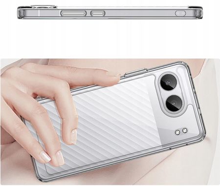 Tech Protect Etui Flexair Hybrid Do Oneplus Nord 4 Przezroczysty - zdjęcie 3