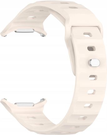 Bizon Silikonowy Pasek Strap Watch Silicone Do Galaxy Ultra 47 Mm Jasnobeżowy - zdjęcie 2