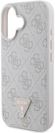 Guess Guhcp16Sp4Tdscpp Iphone 16 6 1 Różowy Pink Hardcase Leather Metal Logo Strass Crossbody - zdjęcie 2