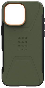 Uag Etui Civilian Magsafe Do Apple Iphone 16 Pro Max Oliwkowy - zdjęcie 5