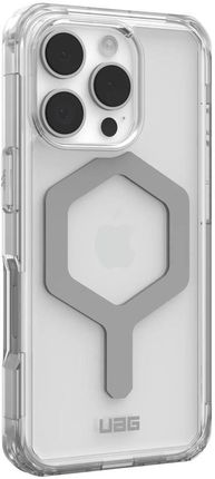 Urban Armor Gear Etui Pancerne Plyo Mag Do Magsafe Iphone 16 Pro Max Przezroczysto Srebrne - zdjęcie 3