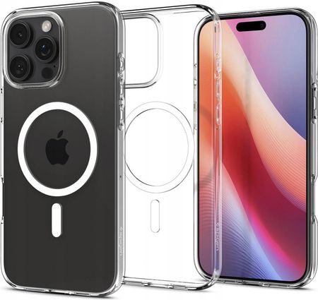 Spigen Etui Liquid Crystal Mag Magsafe Do Apple Iphone 16 Pro Przezroczysty - zdjęcie 5