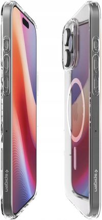 Spigen Etui Liquid Crystal Mag Magsafe Do Apple Iphone 16 Pro Przezroczysty - zdjęcie 3