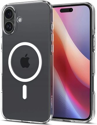 Spigen Etui Liquid Crystal Mag Magsafe Do Apple Iphone 16 Plus Przezroczysty - zdjęcie 6