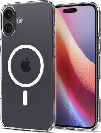 Spigen Etui Liquid Crystal Mag Magsafe Do Apple Iphone 16 Plus Przezroczysty - zdjęcie 2