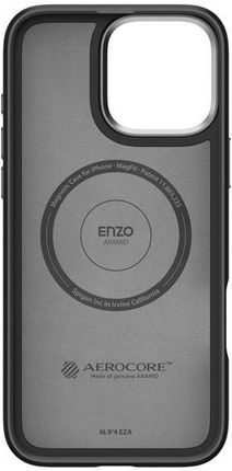 Spigen Etui Enzo Aramid Mag Do Magsafe Iphone 16 Pro Max Czarno Srebrne - zdjęcie 3