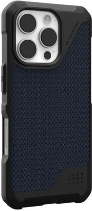 Uag Etui Metropolis Lt Magsafe Do Apple Iphone 16 Pro Kevlar Granatowy - zdjęcie 5