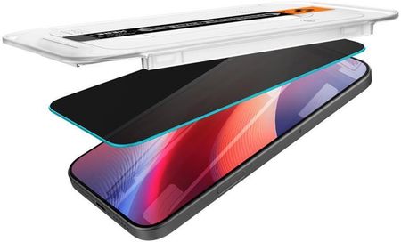 Spigen Szkło Hartowane Glas.Tr Ez Fit Privacy Do Apple Iphone 16 Pro (2 Szt.) - zdjęcie 2
