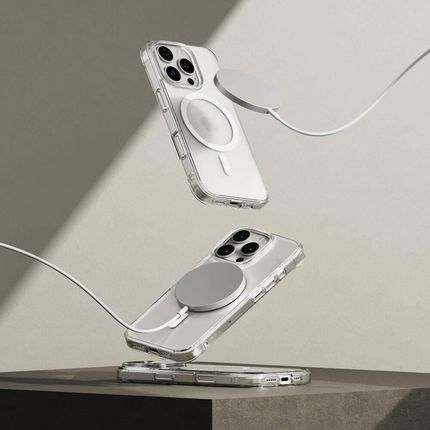 Ringke Etui Fusion Magnetic Magsafe Do Apple Iphone 16 Pro Max Przezroczysto Matowy - zdjęcie 2