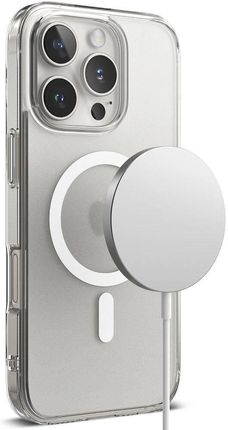 Ringke Etui Fusion Magnetic Magsafe Do Apple Iphone 16 Pro Max Przezroczysto Matowy - zdjęcie 4