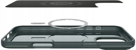 Spigen Etui Thin Fit Mag Do Magsafe Iphone 16 Pro Zielone - zdjęcie 2