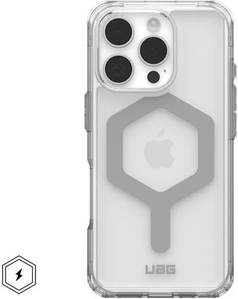 Uag Etui Plyo Magsafe Do Iphone 16 Pro Przezroczysto Srebrny - zdjęcie 2