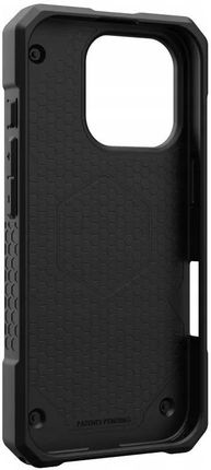 Urban Armor Gear Etui Pancerne Monarch Pro Mag Do Magsafe Iphone 16 Pro Tytanowo Czarne Z Włóknem Węglowym - zdjęcie 2