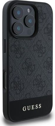 Guess Etui Hardcase 4G Bottom Stripe Do Iphone 16 Pro Max, Szare - zdjęcie 5
