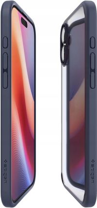 Spigen Etui Ultra Hybrid Do Apple Iphone 16 Przezroczysto-Granatowy - zdjęcie 4