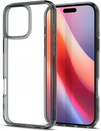 Spigen Etui Ultra Hybrid Do Apple Iphone 16 Pro Max Przezroczysto-Srebrny - zdjęcie 4