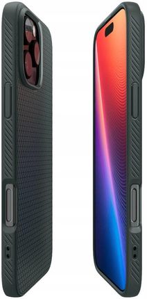 Spigen Liquid Air Iphone 16 Pro Zielony Abyss Green Acs08119 - zdjęcie 4