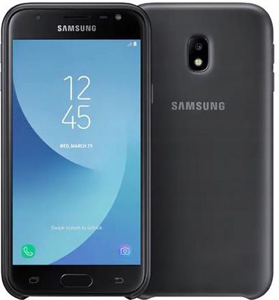 Samsung Etui Dual Layer Cover Złote Do Galaxy J3 2017 - zdjęcie 2