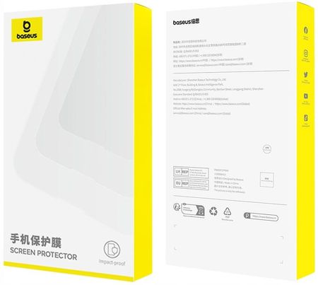 Baseus Szkło Hartowane Ochronne Prywatyzujące Do Iphone 14 Plus Aplikator - zdjęcie 2