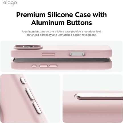 Elago Magnetic Silicone Do Iphone 16 Pro Max Lovely Pink Szybka Bezpieczna Dostawa Lub Możliwość - zdjęcie 2