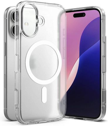 Ringke Etui Fusion Magnetic Magsafe Do Apple Iphone 16 Przezroczysto Matowy - zdjęcie 3