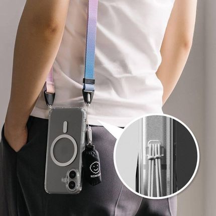 Ringke Etui Fusion Magnetic Magsafe Do Apple Iphone 16 Przezroczysto Matowy - zdjęcie 4