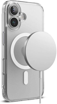 Ringke Etui Fusion Magnetic Magsafe Do Apple Iphone 16 Przezroczysto Matowy - zdjęcie 6